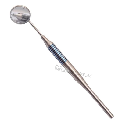 Mirror with hollow handle