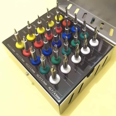 Conical Drill Kit Dental Implant 25 Piec