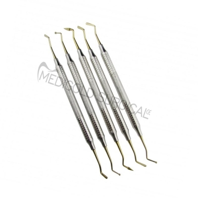 Composite set of 5 Golden